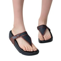 Sandale Žene Udobno klin običan Thong Gumeni tuš put personalizirano prozračno flop sandale modne cipele za žene sandale klinovi