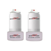 Dodirnite Basecoat Plus Clearcoat Spray komplet boja kompatibilan sa legurom srebrne metalik Outlander