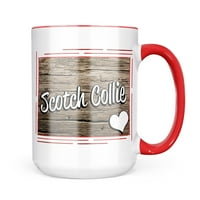 Neonblond Scotch Collie, pasmina pas Škotska šok za ljubitelje čaja za kavu