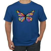 Divlji bobby, šareni leptir oh leptir na šaptajućim krilima Ljubitelj životinja Muška grafička majica,