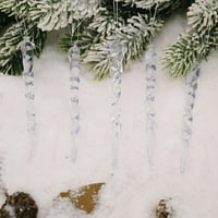Privjesak simulacije Navedite privjesak za ukrase božićnog drvca Privjesci izdržljive umjetne Icicle Božić T