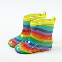 Toddler Rain Boots Rain Boots kratke kišne čizme za Toddler Jednostavno na laganoj djeci Kišni čizma