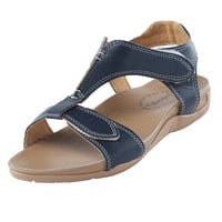 B91XZ cipele za žene sandale za žene sandale modne papuče ravne otvorene nožne šljokice papuče ljetne