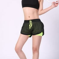 IOPQO Workhout Hotcos Ženske joge hlače Ženske sportske kratke hlače Ispražnjene brzo suhe kratke hlače