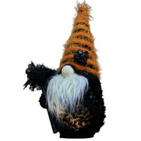 Sretan datum Halloween Gnomes Plišani dekor, Ručno rađen saminski švedski Gnome Nisse Skandinavski gnomi