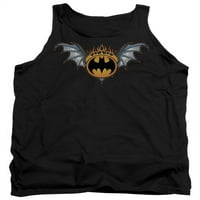 Batman DC Comics BIT krila logotipa za odrasle tenk top košulja