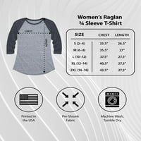Instant poruka - Snuggle je stvarna - ženska grafička majica Raglan