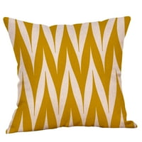 Jastuk za bacanje Wefuesd senf jastuk Case Yellow Geometrijski jesen jesen jastuk poklopac ukrasni dekor sobe