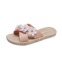 Ženski flotar Flip flops modni papuče na plaži Ravne sandale Ljetne tuš kabine Neklizne cipele za plažu