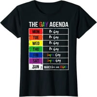 Žene Vrh Super agenda Posljed zastava LGBTQ Inspirational LGBT poklon casual majica