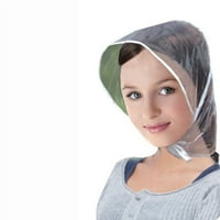 Kreativna plastična kapu za kišu kaput kaput univerzalni vodootporni vjetrovni šešir
