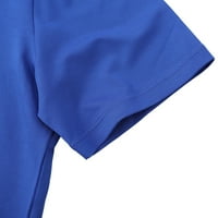 Muška kratka rukava Brza suha majica u tijeku čvrsto ugradnja sportske nose košulju u majici mekane udobne atletske majice trčanje top, s-3xl