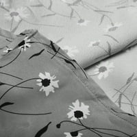 Ženska haljina casual cvjetni print suspender bez rukava bez rukava bez rukava