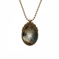 Smaragd White Nebulane antikne ogrlice Vintage Bead Privjesak za privjesak