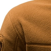 Muška modna poslovna čvrsto multi džepna kapuljača za slobodno vrijeme, velika patentna jakna najtopliji