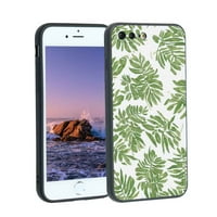 Kompatibilan sa iPhone Plus telefonom, lišće-zeleno-listovi - rudnici za muškarce, fleksibilno silikonsko