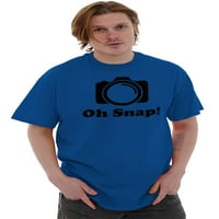 OH Snap Camera Snaphot Slatki hobi Muška grafička majica Tees Brisco Brends X