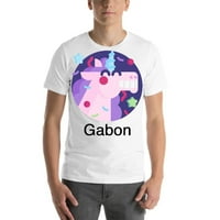 3xl Gabon Party jednorog kratkih rukava pamučna majica od strane nedefiniranih poklona