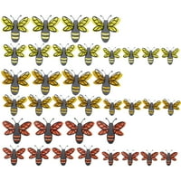 Prekrasna 3D pčelarska naljepnica Dekorativna naljepnica za košulje za pčelinje od dva sloja za sjedišta