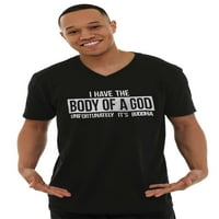 Tijelo Božje Bude vježba fitness v izrez majica majica za muškarce Brisco brendovi x