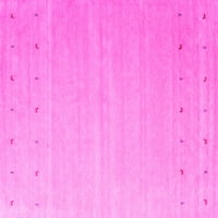 Ahgly Company u zatvorenom kvadratu Sažetak ružičaste prostirke savremene površine, 8 'kvadrat