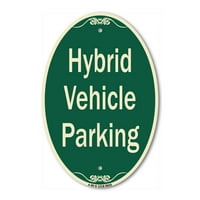 Dizajner za prijavu Ovalna serija montaža - hibridni parking za vozila
