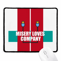 Misey 鈥侺 Oves 鈥侰 Ompany Art Deco Fashion Mousepad Prošireni rub Mat gume Gang Pad