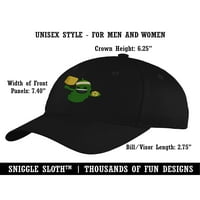 Baby Green Sea Turtle Plivanje u okeanu Niski profil Pamuk Podesivi bejzbol kapa dad šešir za muškarce