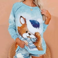 Odjeća za čišćenje Ženska bluza s toplim pulover Tunikom TOP za gamaše lagano dugih rukava Ležerne prilike