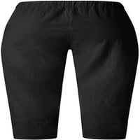 Dabuliu ženske posteljine za ljetne vučne žličice pamučne hlače za pamučne hlače Duksete hlače lagane