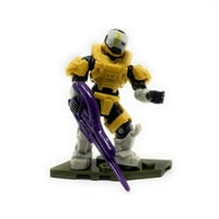 Construm - Halo Infinite s mikro figure - žuti spartan gungnir