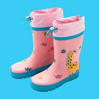 Toddler Rain Boots Baby Rain Boots kratke kišne čizme za malinu jednostavno na laganoj veličini 33