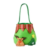 Candy torba s ručkom Božićni element prijenosni santa claus torba božićni poklon bo za festival