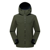 Ženski kaput jakna lagana vodootporna patentni sakupljač kaputa za kišni kaput Vjetrootporni podesivi vjetar na otvorenom