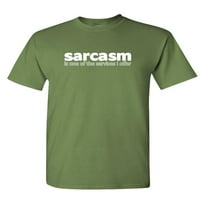 Sarkazam je jedna od usluga koje nudim - muška pamučna majica