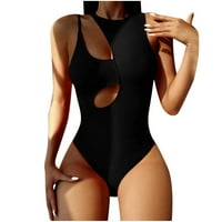 Fnochy Tankini vrhovi za žene plus veličine V izrez Print bikini kupaći kostim napunjeni grudnjakom
