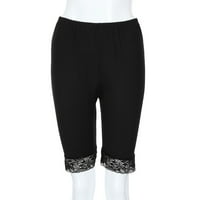 Žene visokog struka čipke joga kratke hlače Scrich Workhout Hotcos Stretch plus size teretane Sportske