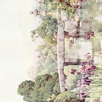 Cvijeće i vrtovi Japanskog postera Print Ella du Cane