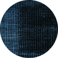 Ahgly Company u zatvorenom okruglom sažetkom crne apstraktne prostirke područja, 5 'krug