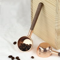 Handeo Coffee Scoop Creative Višenamjenski Crveni bakar Precizno Kompaktno mjerenje kašičice domaćinstava