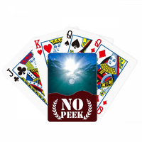 Ocean Water Science Nature Picture Peek Poker igračka karta Privatna igra