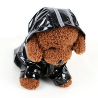 Papaba Dog Raincoat, kućni ljubimci Puppy s kapuljač kapuljača Vodootporna jakna na otvorenom kostimu