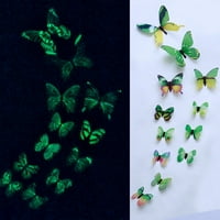 Pgeraug naljepnica svjetlosni leptir dizajn naljepnica naljepnica naljepnice za zid u sobi GN naljepnice zelene boje