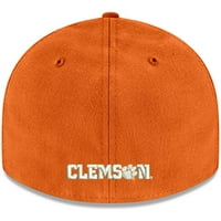 Muška nova era narandžasta ljubičasta Clemson Tigers osnovni niski profil 59fifty ugrađeni šešir
