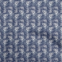 Onuone pamuk poplin twill plavi tkaninski sportski opskrbljivanje priključaka ispisuju šivanje tkanine