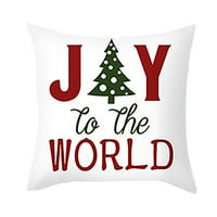 Božićni dekor božićno slovo uzorak kauč na razvlačenje kućno dekor jastuk jastuk