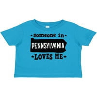 Inktastic Neko u Pensilvaniji voli me poklon dječaka ili majica za bebe djevojke