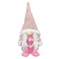 Božićni Xmas Decre Decor Gnome Plish Doll Privjesak na desktop Ornament Početna Party Novo