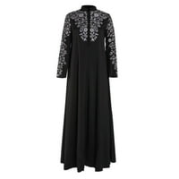 Haljine za žene crne haljine za žene za žene muslimanske haljine kaftan arapski jilbab abaya islamska