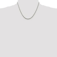 Sterling Silver U. Michigan XL Početna ogrlica